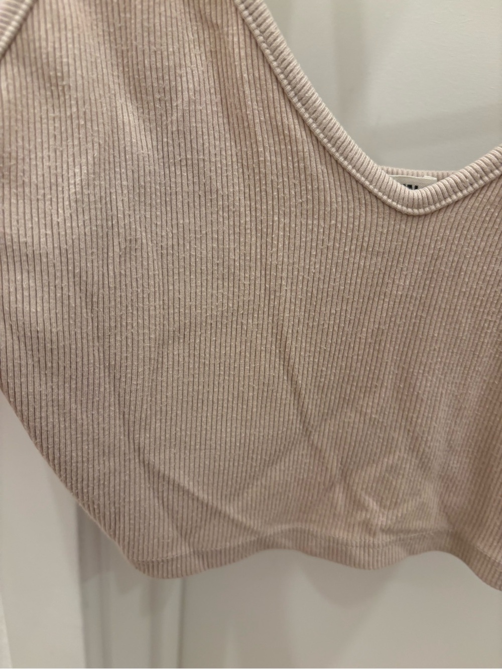 Joan brown crop strapy ribbed tank *Read* - Picture 3 of 10